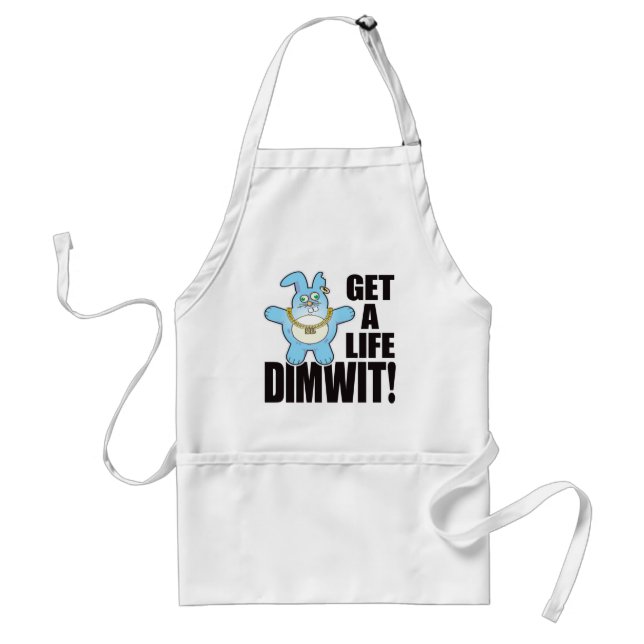 Dimwit-schlechtes Brötchen-Leben Schürze (Vorne)