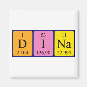 Dina Periodenmagnet Magnet