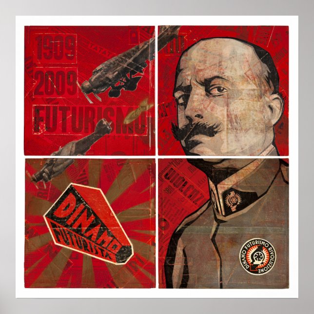 Dinamo Marinetti Box print Poster (Vorne)