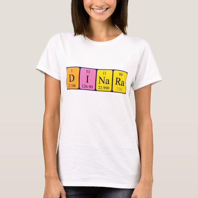 Dinara Periodenname Shirt (Vorderseite)