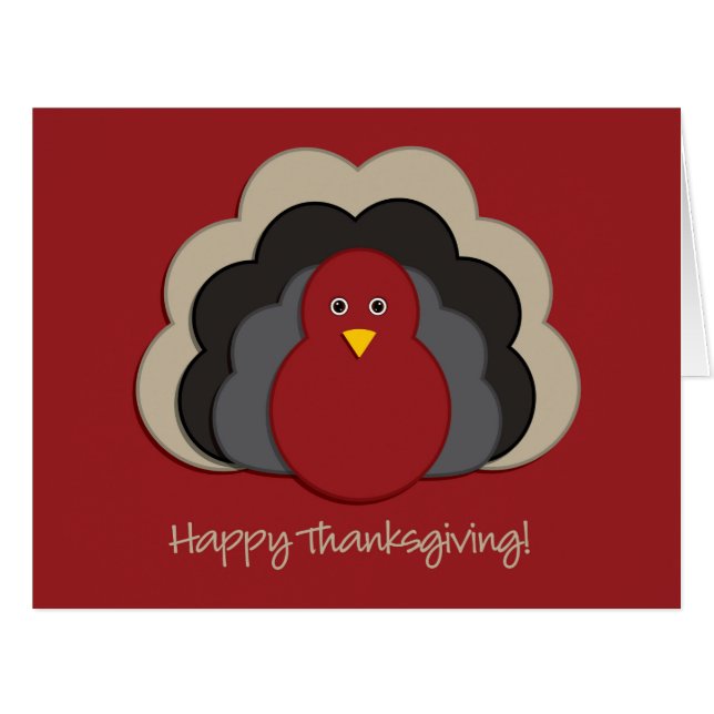 Dinde de Thanksgiving (Devant horizontal)