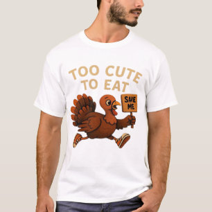 Dinde drôle d'évasion T-Shirt oversize.png