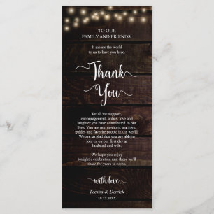 Dîner Cadre Merci, Cartes Russes Kraft