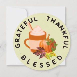 Dîner d'action de grâces Invitation