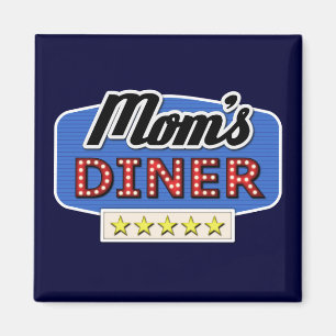 Diner der Mama - Spaß Mama Leben Magnet