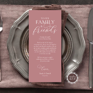 Diner Lieu Partir Merci Carte de calligraphie