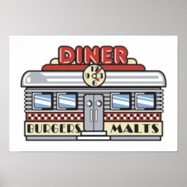 Diner Poster (Vorne)