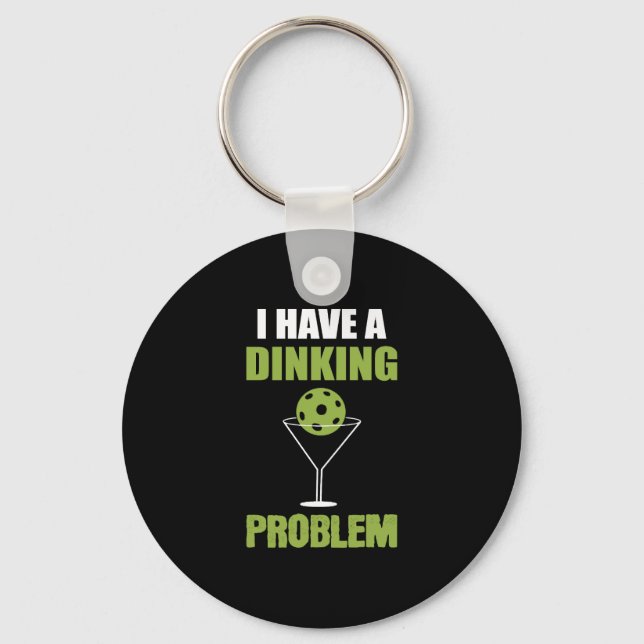 Diner Problem Sport Enthusiast Geschenk Schlüsselanhänger (Vorderseite)