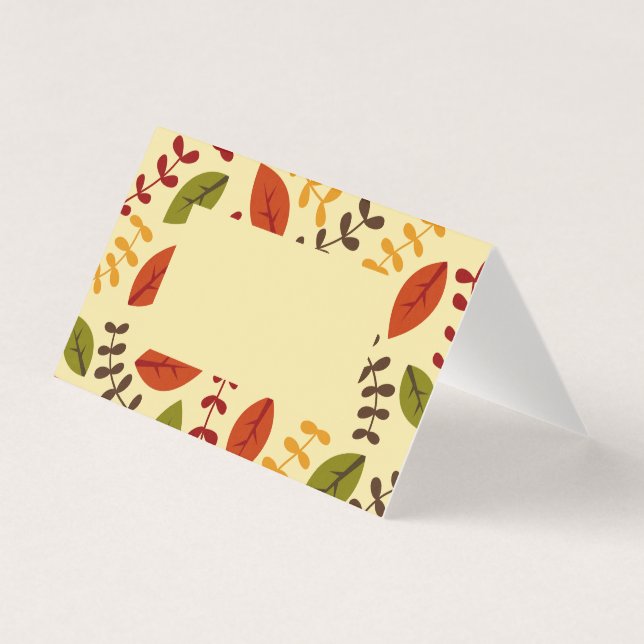 Dîner Thanksgiving | Remerciements (Front)