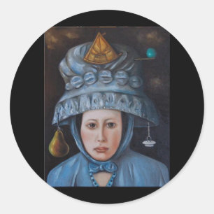 Ding 4 runder aufkleber