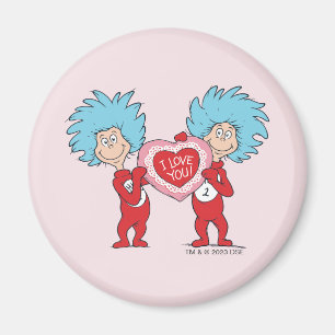 Ding Eins Ding Zwei Ich liebe Dich Magnet