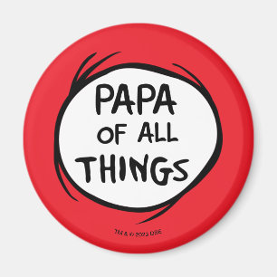 Ding Eins Ding Zwei - Papa aller Dinge Magnet