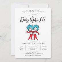 Ding Eins Ding Zwei | Rote Zwillinge Baby Sprinkle