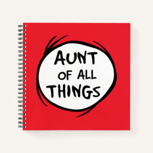 Ding Eins Ding Zwei - Tante aller Dinge Notizbuch