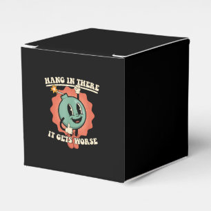 Ding in it's wird schlimmer Funny Cartoon Bomb Geschenkschachtel