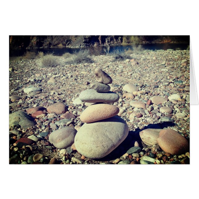 Ding in There Balanced Serenity Stones Inspiration (Vorderseite (Horizontal))