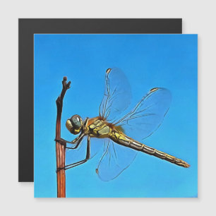 Ding on it Artistic Dragonfly Magnetkarte