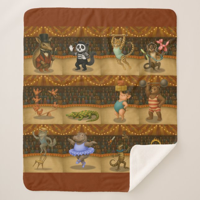 Dingaling Bros Circus acts Sherpadecke (Vorderseite)