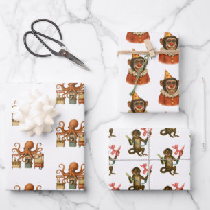 Dingaling Bros Zirkusauftritte Geschenkpapier Set