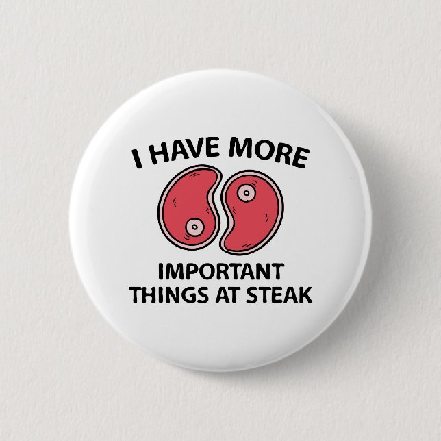 Dinge bei Steak Button (Vorderseite)