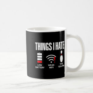 Dinge der Informatik, die ich hasse, schwache Batt Kaffeetasse