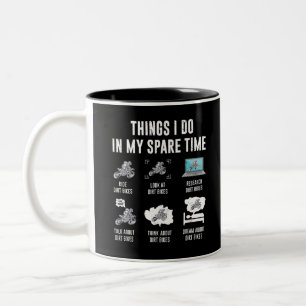 Dinge, die ich in meinen vergnügten Fahrrädern m Zweifarbige Tasse