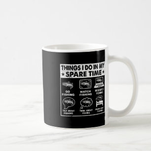 Dinge, die ich in meiner Freizeit angeln Funny 1 Kaffeetasse