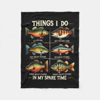 Dinge, die ich in meiner Freizeit beim Fischen von Fleecedecke
