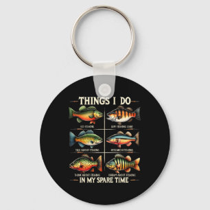 Dinge, die ich in meiner Freizeit beim Fischen von Schlüsselanhänger