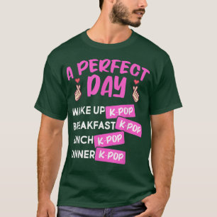 Dinge, die ich in meiner Freizeit Coole Kpop Musik T-Shirt
