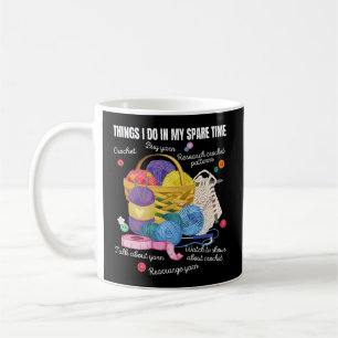 Dinge, die ich in meiner Freizeit Crochet und Hand Kaffeetasse