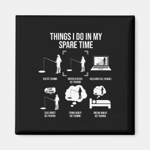 Dinge, die ich in meiner Freizeit Fischerei Neuhei Magnet