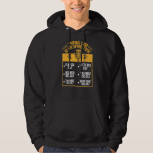 Dinge, die ich in meiner Freizeit Frisbee Sport Di Hoodie