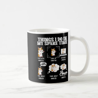 Dinge, die ich in meiner Freizeit mache Lustiger H Kaffeetasse