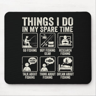 Dinge, die ich in meiner Freizeit mache, lustiger Mousepad