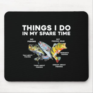 Dinge die ich in meiner Freizeit mache Lustiges An Mousepad