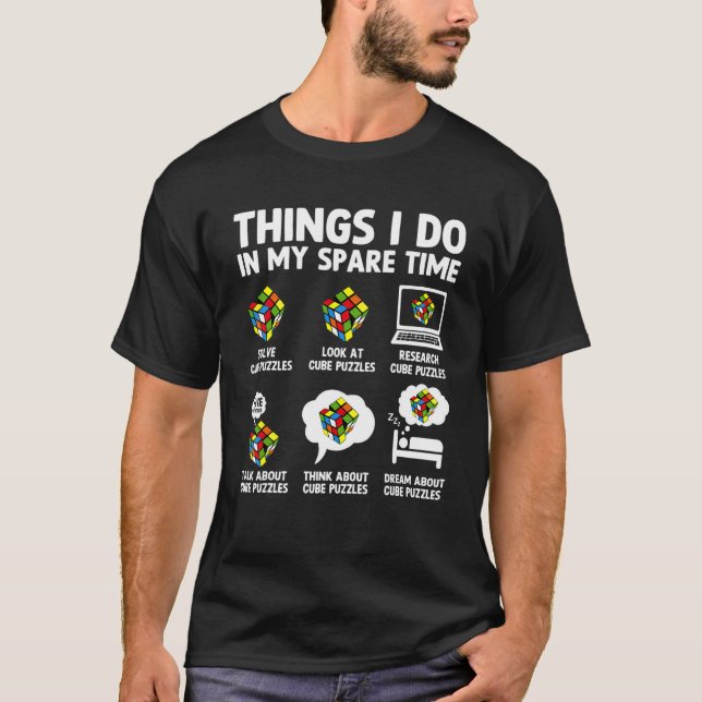 Dinge, die ich in meiner Freizeit machen könnte Pu T-Shirt (Vorderseite)