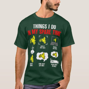 Dinge, die ich in meiner Freizeit motocross Gesche T-Shirt