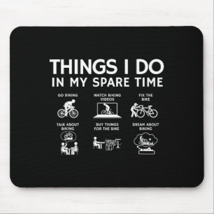 Dinge, die ich in meiner Freizeit tue, Fahrradfahr Mousepad