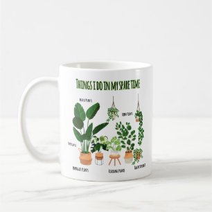 Dinge, die ich in meiner Freizeit tue - Gärtner, G Kaffeetasse