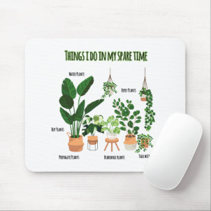 Dinge, die ich in meiner Freizeit tue - Gärtner, G Mousepad