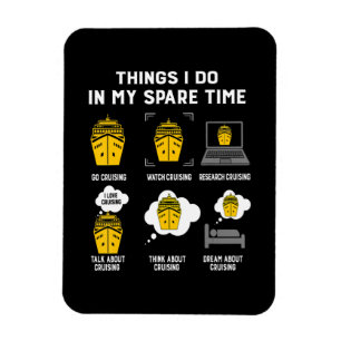 Dinge, die ich in meiner Freizeit tue, gehen Sie s Magnet