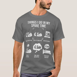 Dinge, die ich in meiner Freizeit tue, Guinea Pig  T-Shirt