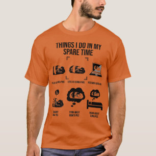 Dinge, die ich in meiner Freizeit tue, Guinea pig T-Shirt