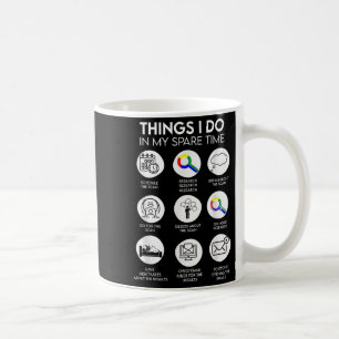 Dinge, die ich in meiner Freizeit tue Krebspatient Kaffeetasse