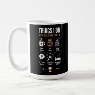 Dinge, die ich in meiner Freizeit tue, spreche, de Kaffeetasse