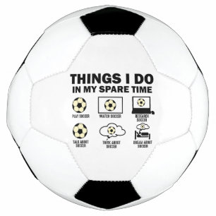 Dinge, die ich in meiner Zeit als Fußball mache