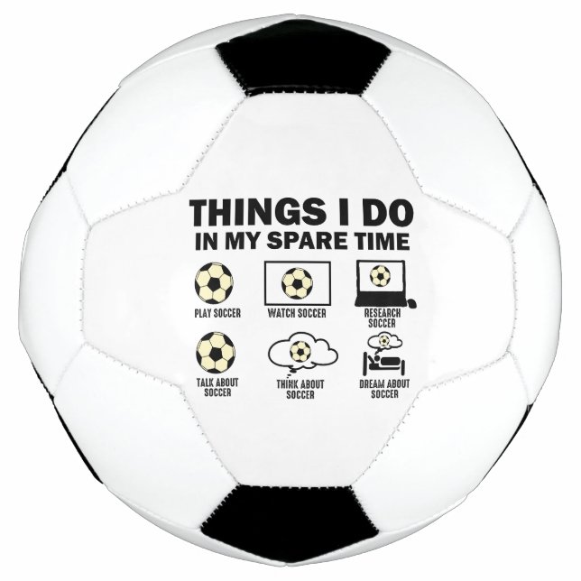 Dinge, die ich in meiner Zeit als Fußball mache (Vorderseite)