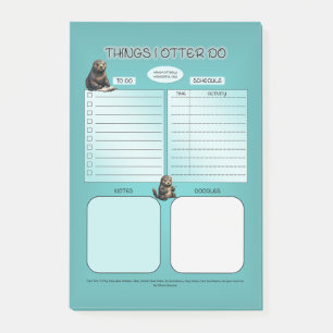 Dinge, die ich unterbreche post-it klebezettel