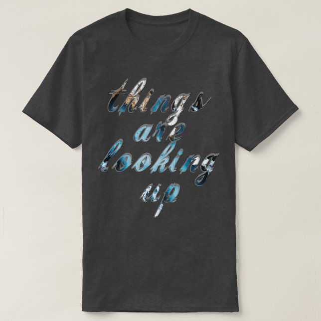 Dinge nachsehen T-Shirt (Design vorne)